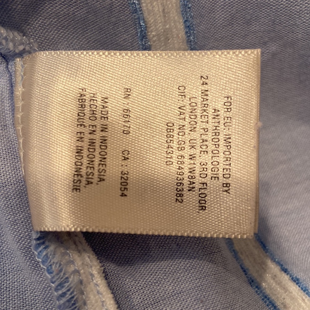 Anthropologie Building 18 Striped South Seas Tunic - Picture 5 of 5